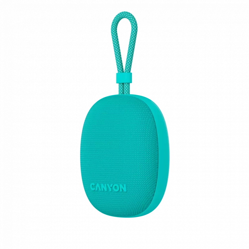 Canyon OnMove 12 - przenośny głośnik Bluetooth v5.3 - 5W - TWS - IPX7 - 12 godzin - ładowanie USB-C