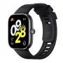 Xiaomi Redmi Watch 4 - Smartwatch z paskiem - TPU - Czarny - Rozmiar nadgarstka: 135-205 mm - Wyświetlacz 5 cm (1,97)
