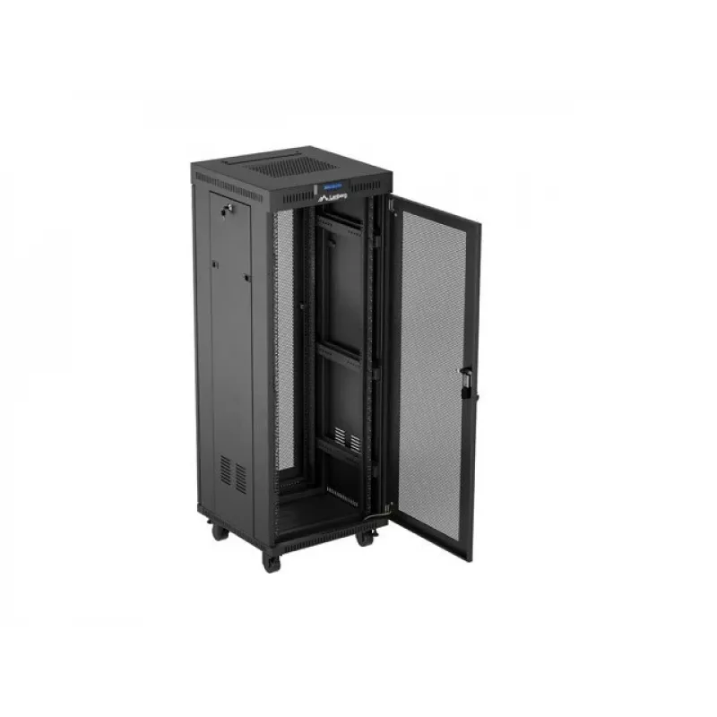 Lanberg FF01-6632-23BL szafa rack 32U wolnostojąca czarna