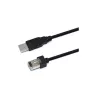Newland CBL026U adapter kablowy złączy RJ-45 USB-A czarny 2m