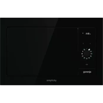 Gorenje BM235G1SYB Czarna Kuchenka mikrofalowa kombinowana Do zabudowy 23 L 900 W
