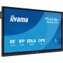 iiyama TE6513A-B1AG Wyświetlacz interaktywny 163,8 cm (64,5 cala) Wi-Fi 500 cd/m² 4K Ultra HD Czarny Ekran dotykowy Wbudowany procesor Android 18/7