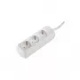 Hama 00108842 ochronnik przeciwprzepięciowy biały 3 gniazda AC 230 V 5 m