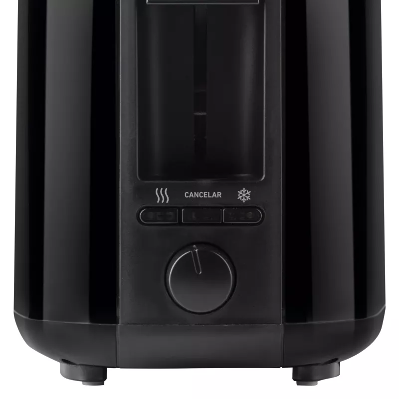 Toster Jata JETT1585 2-kromkowy 1400 W Czarny przyciski pokrętło 230 V szerokość szczeliny 25 cm głębokość szczeliny 3 cm