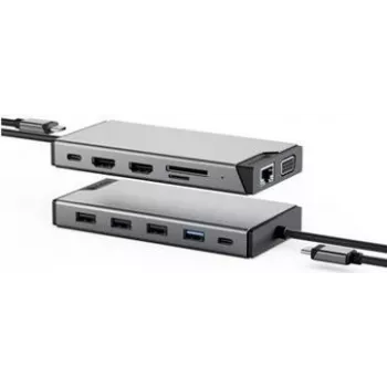 Stacja dokująca ALOGIC DUCDDV3V2 12-w-1 Triple Display USB-C z zasilaniem i łącznością wieloportową