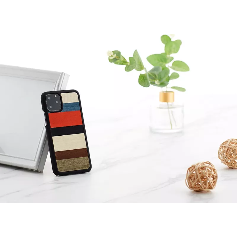 Etui na smartfona man and wood dla iPhone 11 Pro — corallina Czarny