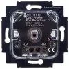 Wbudowany ściemniacz obrotowy Busch-Jaeger 2117/11 U, 230 V AC, 50–60 Hz, czarny