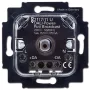 Wbudowany ściemniacz obrotowy Busch-Jaeger 2117/11 U, 230 V AC, 50–60 Hz, czarny