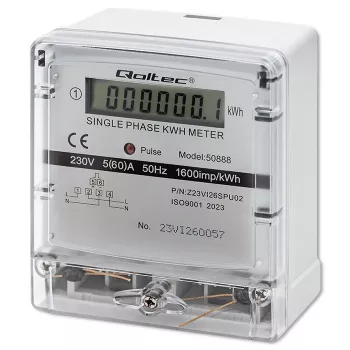 Jednofazowy elektroniczny licznik energii 230V LDC