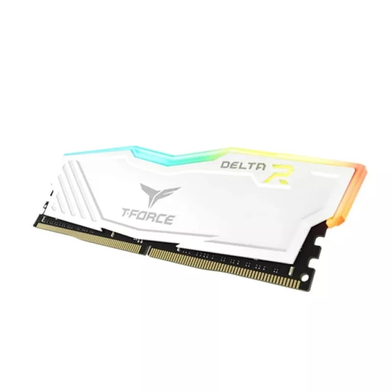 DIMM 16 GB DDR4-3600 (2x 8 GB) Dual-Kit, Pamięć Biała, TF4D416G3600HC18JDC01, Delta RGB, INTEL XMP