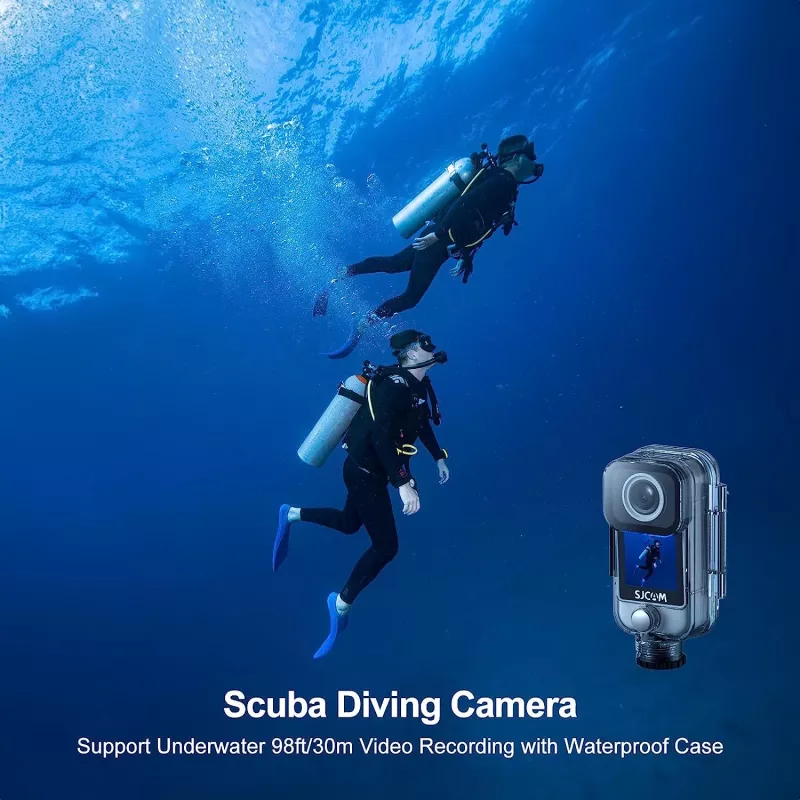Kamera sportowa SJCam C300 4K 30 kl./s, kompaktowa wodoodporna konstrukcja