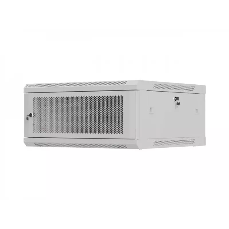 LANBERG ścienna szafa instalacyjna 19 cali 4U 600x600 mm, szara