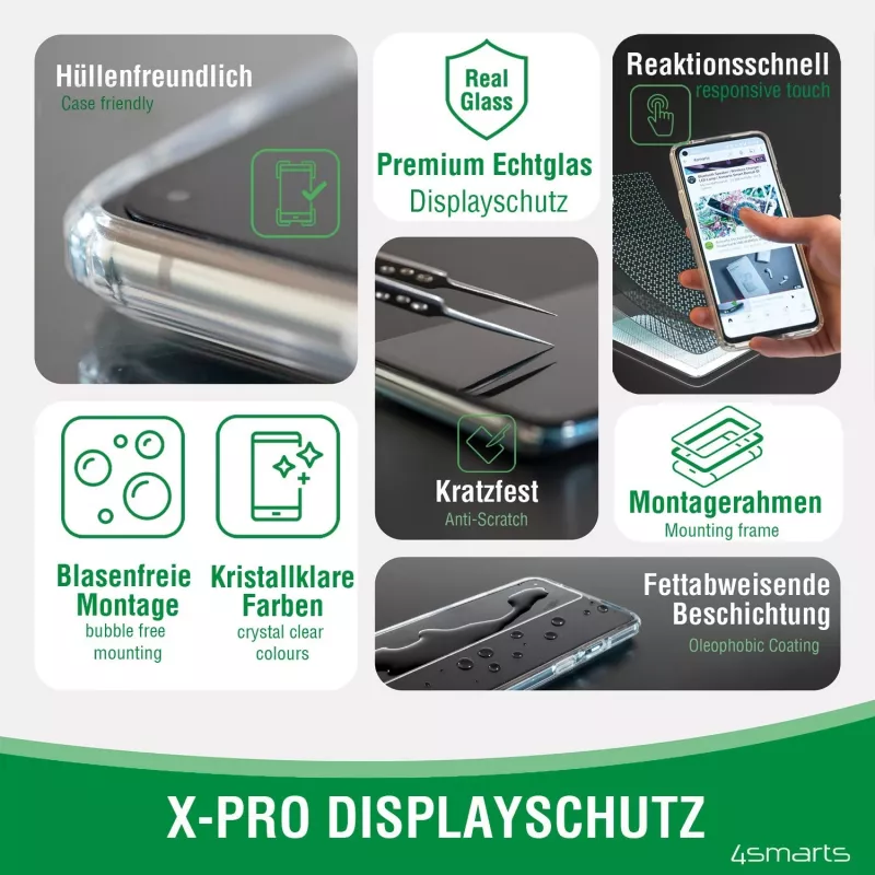 Szkło hartowane 4smarts 456348 Apple iPhone SE (2020) / 8 / 7
