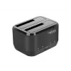 Stacja dokująca HDD 2,5/3,5 USB 3.0 Natec Kangaroo Dual, funkcja klonowania, zasilacz