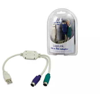 Adapter LogiLink USB – 2x PS/2 AU0004A