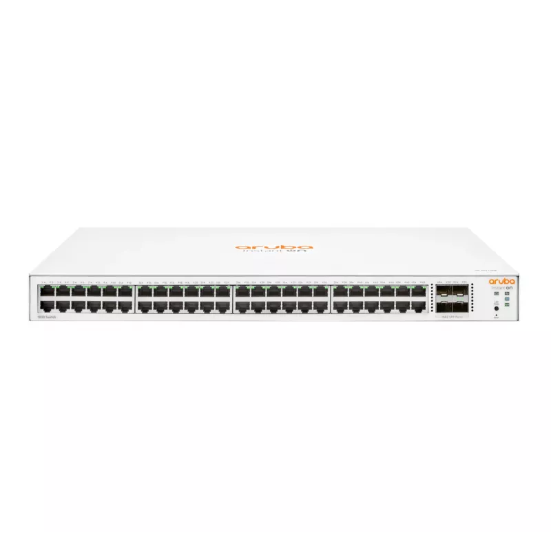 HPE Aruba Networking Aruba Instant On 1830 48G 4SFP Zarządzany L2 Gigabit Ethernet (10/100/1000) 1U
