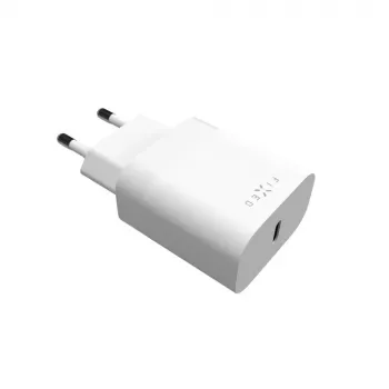 Ładowarka podróżna FIXED FIXC20N-C-WH 20W USB-C kompaktowy zasilacz sieciowy