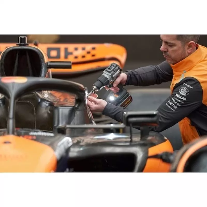 DeWalt MCLAREN DCD85MP2T Wkrętarka akumulatorowa 18V Czarny, Żółty