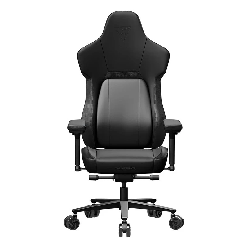 Fotel gamingowy ThunderX3 CORE Modern Uniwersalny, siedzisko tapicerowane, czarny