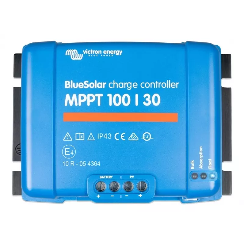 Regulator ładowania słonecznego MPPT Victron Energy BlueSolar 100/30 — 30 A, 100 V maks. PV