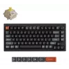 Klawiatura mechaniczna Keychron V1 Ultra 8K — format 75%, QWERTY, Bluetooth, RGB, czarna