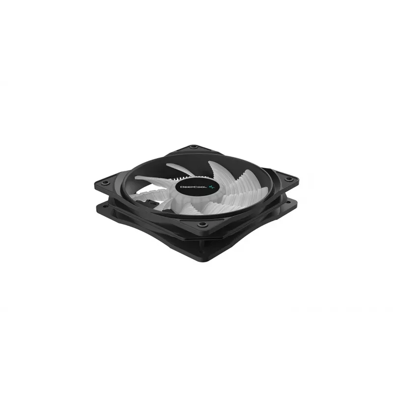 DeepCool RF120B Wentylator do obudowy komputera 12 cm Czarny, Półprzezroczysty 1 szt.