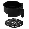 Gorąc powietrzny frytkownica Adler AD 6312 — 2,5 L, 1600 W, czarna, 80–200°C, timer 60 min