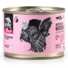 Uzupełniająca mokra karma dla kota 3coty TURKEY Cheers! puszka 160 g — monobiałkowa, dla dorosłych kotów, bez glutenu i cukru