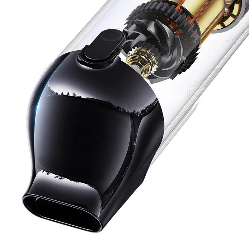 (Czarny) Baseus A5 Car Vacuum Cleaner 16000pa 130W Auto Vacuum 7500mAh Household Vacuum