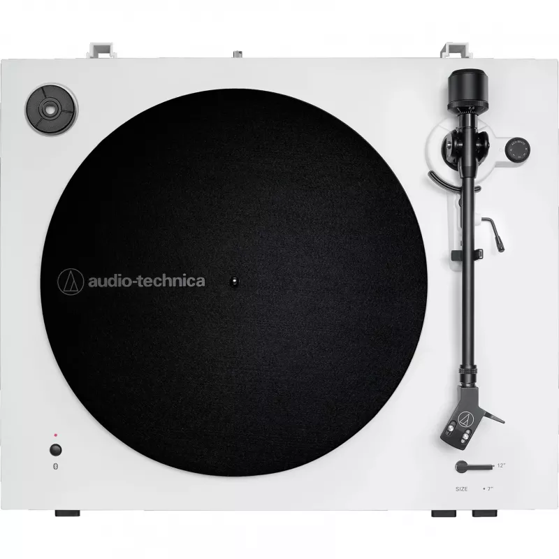 Audio-Technica Automatyczny gramofon z napędem paskowym AT-LP3XBTWH, biały