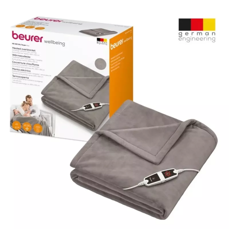 Koc elektryczny Beurer HD 150 XXL Cosy Taupe