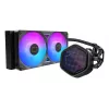Chłodzenie cieczą procesora Cooler Master MasterLiquid 240 Atmos II 240mm RGB, radiator 240mm, podświetlenie RGB