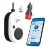 go-e Gemini flex 2.0 Czarny biały Wall Charger 11000W Type 2