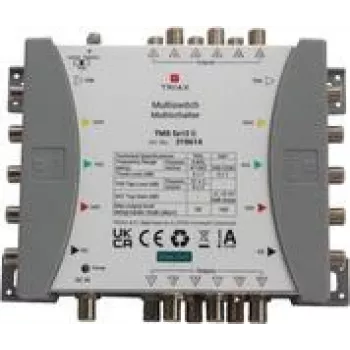 TRIAX TMS 5x12 C Kaskaden Multiswitch o.NT 4SAT+1terr. Eing. 12-way 318614 (318614)