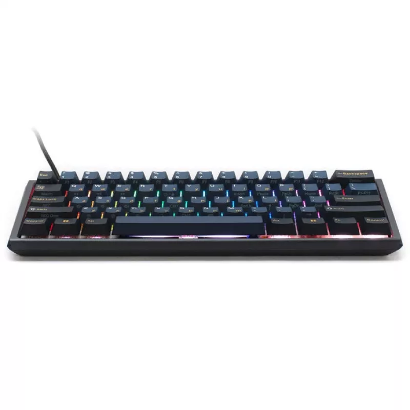 Mechaniczna klawiatura gamingowa Ducky One 3 Pro Mini — 60% Hot-Swap, Cherry MX Brown, 8000 Hz częstotliwość odpytywania