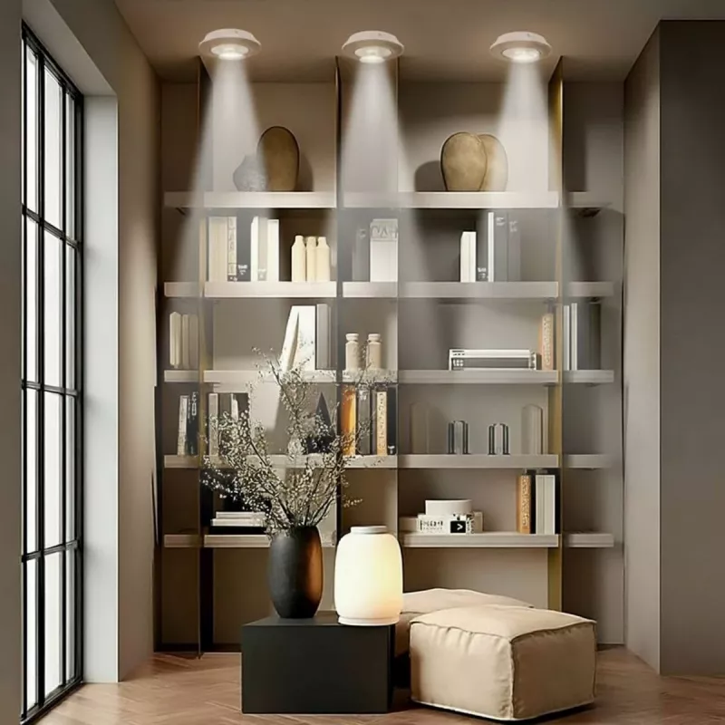Zestaw lamp LED z pilotem Maclean Energy MCE165, baterie AAA, 6 sztuk w zestawie