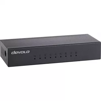 devolo Ethernet Switch 8 Port 8x Gigabit Ethernet