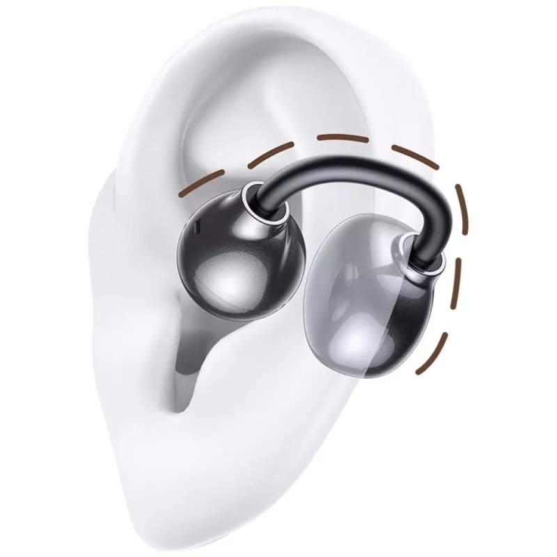 Słuchawki Bluetooth R02 Clip-on szary