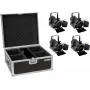 Reflektor punktowy EUROLITE THA-20PC TRC 4x 20W — teatralny reflektor LED z 4 modułami RGB lub białymi 20 W