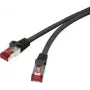Renkforce RF-4979744 Ethernet kabel krosowy Czarny