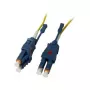 LWL-2-Faser-Patchk. 5mtr.LC-LC 9/125um OS2 Uniboot drehbar Push/Pull AD 2mm - Kabel - Single- bzw. Monomode-Faser (S215530)