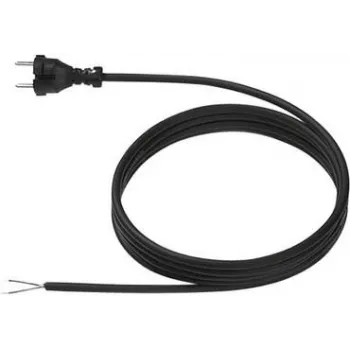 Kabel zasilający Bachmann 246.174 Czarny 2 m