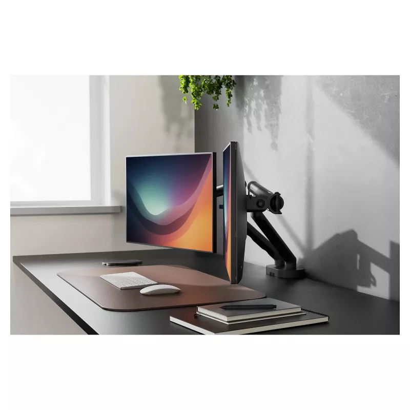 Uchwyt do monitorów DIGITUS Dual na 2 ekrany 35 cali, zacisk