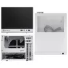 SilverStone SUGO SG13 - Desktop - Mini-DTX - bez zasilacza (AT / PS/2) - Czarny, Biały - USB/Audio (SST-SG13WB-Q)