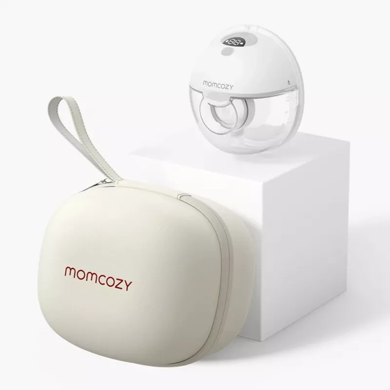 Laktator Momcozy BP179-GR00BA-A 160 ml Elektroniczny Zasilany bateriami Zasilacz sieciowy