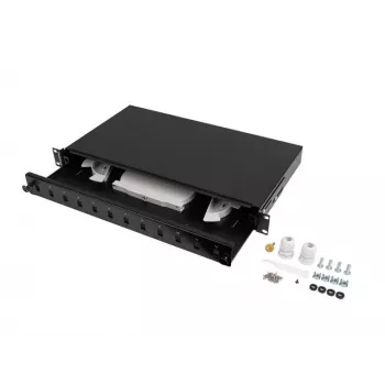 Fiber optic distribution box LANBERG FOP1-12SS-LDB — 12x SC simplex, 12x LC duplex