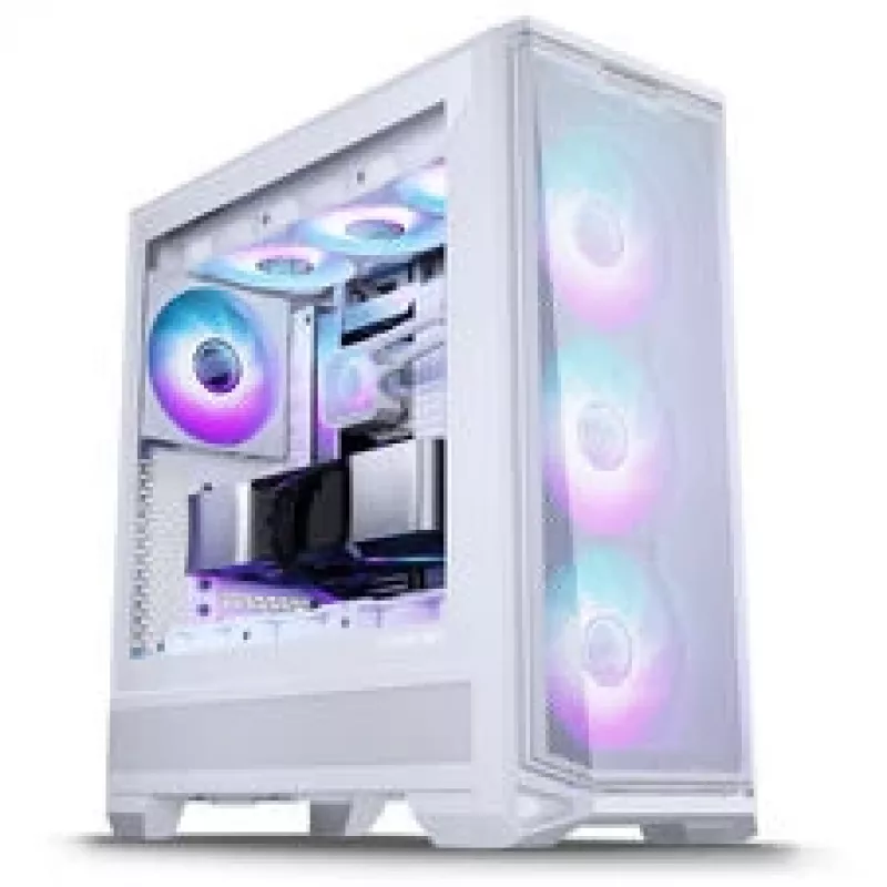 PHANTEKS Eclipse G400A Obudowa PC + Glacier M25 Gen2 AiO-Chłodzenie cieczą - Biała
