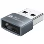 Good Connections Adapter USB 2.0 Plug A na gniazdo USB-C, szara obudowa aluminiowa (USB-AD203)