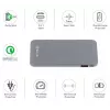 Przenośny powerbank Tellur QC 3.0 Fast Charge, 5000mAh