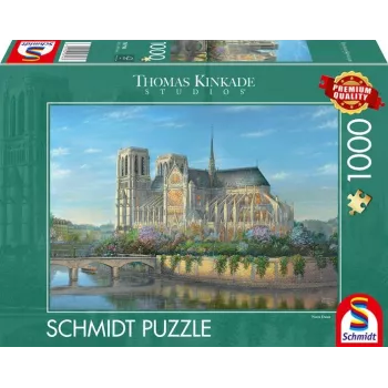 Thomas Kinkade Studios: Notre Dame, Puzzle 1000 elementów